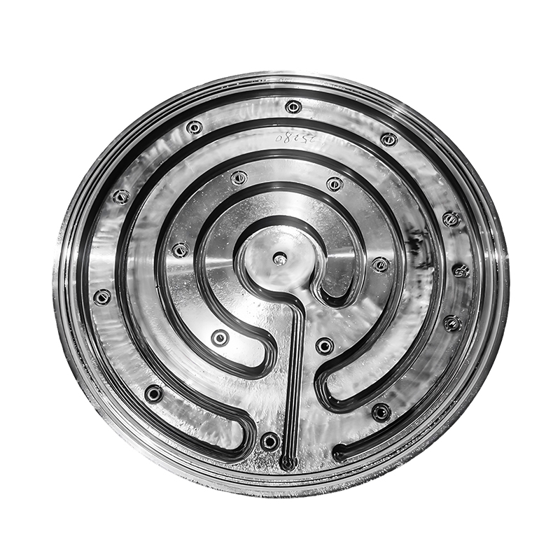 Piese forjate cu plăci de răcire