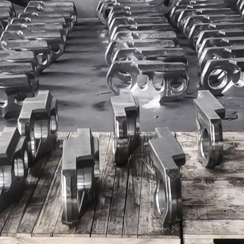 Piese forjate de legături de șenile pentru excavator